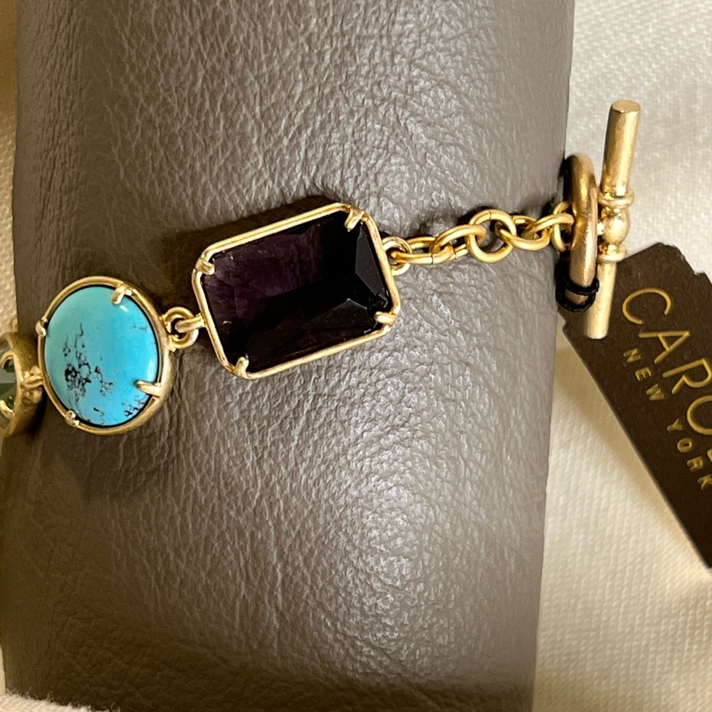 Carolee gemstone bracelet